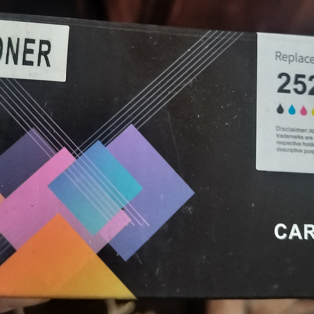 Colorful Geometric Design Box